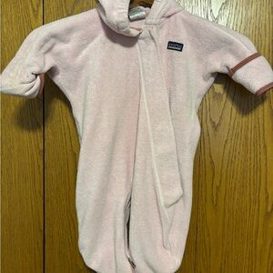 Patagonia Light Pink Baby Onesie